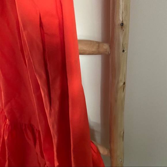 XXS Christopher John Rogers Ruffle Shift Dress - Picture 9 of 10